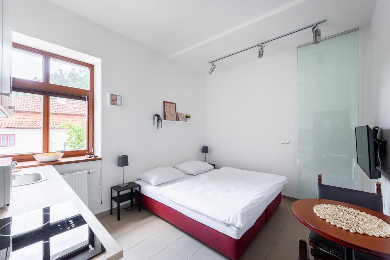Apartman Muzeum Obchodu Karlštejn Zewnętrze zdjęcie