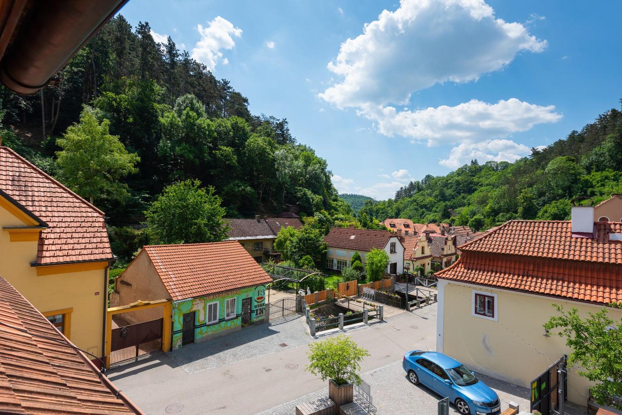 Apartman Muzeum Obchodu Karlštejn Zewnętrze zdjęcie