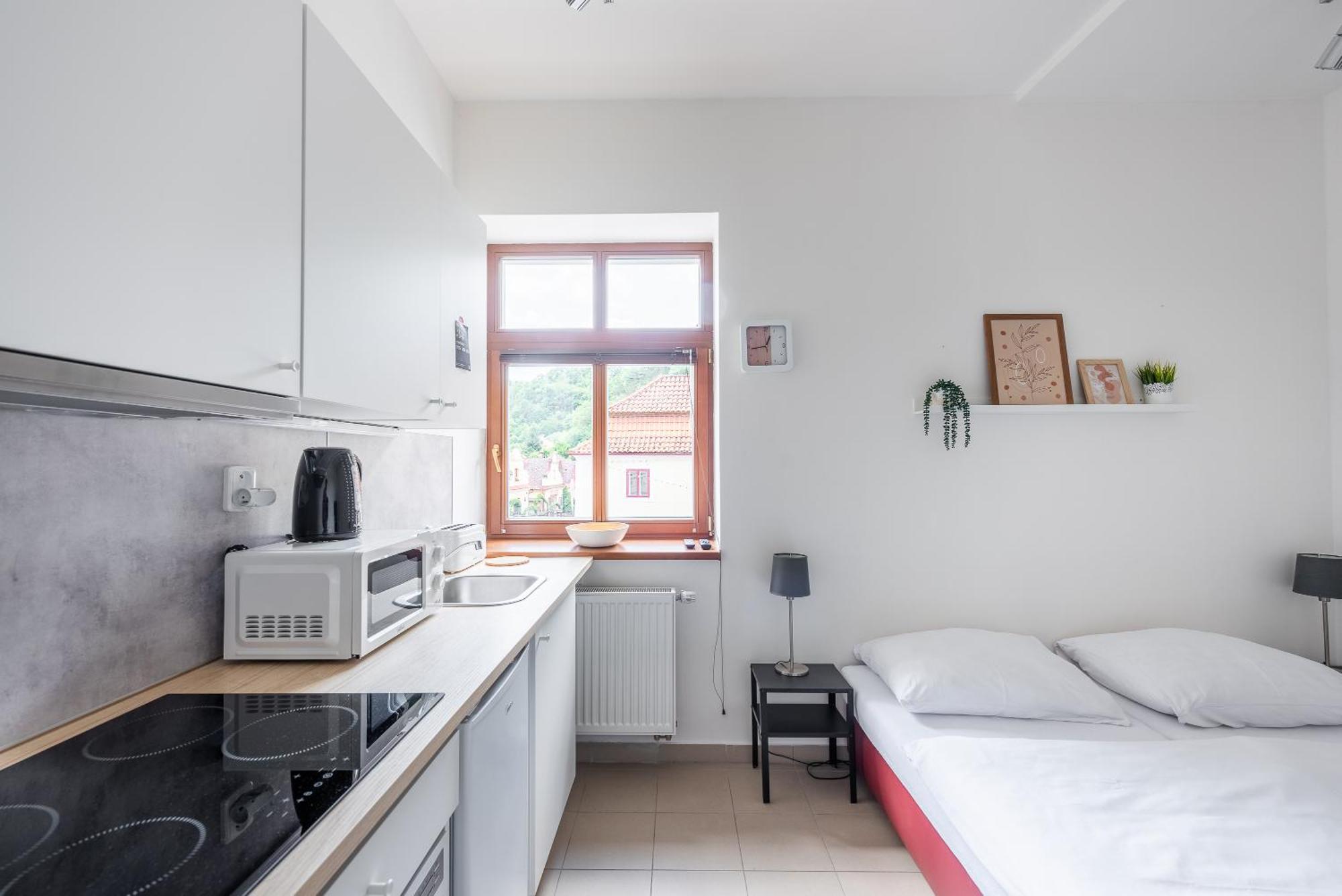 Apartman Muzeum Obchodu Karlštejn Zewnętrze zdjęcie