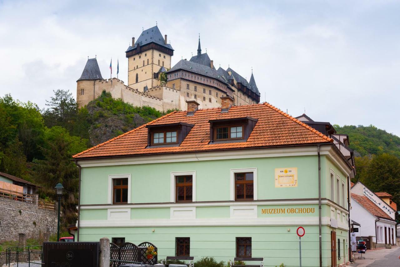 Apartman Muzeum Obchodu Karlštejn Zewnętrze zdjęcie